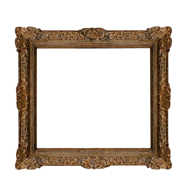 Antique French frame Montparnasse style