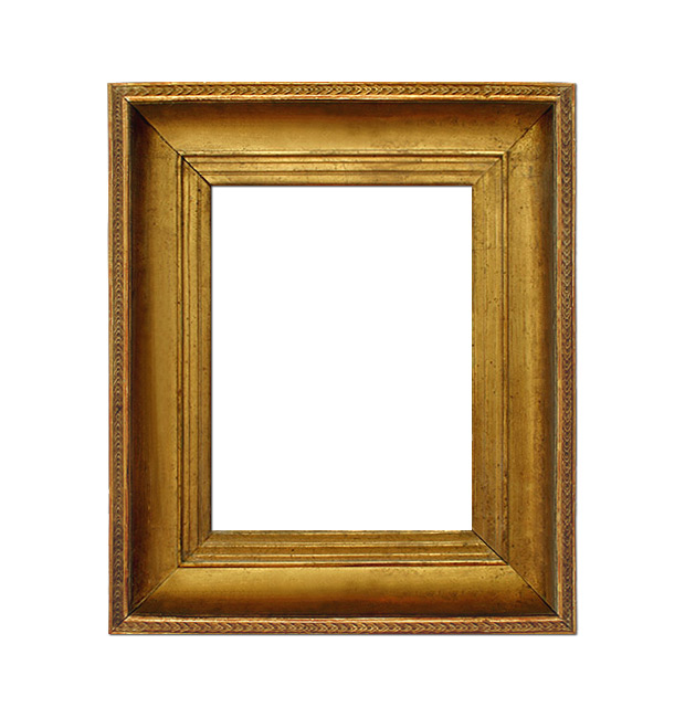 French antique gilt frame, late 19th century